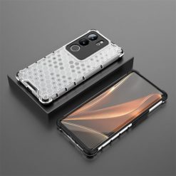 Odolný kryt Honeycomb Armor transparentný – Vivo V29 | Kryty na mobil Kryty na mobil | Odolný kryt Honeycomb Armor transparentný – Vivo V29 | Kryty na mobil