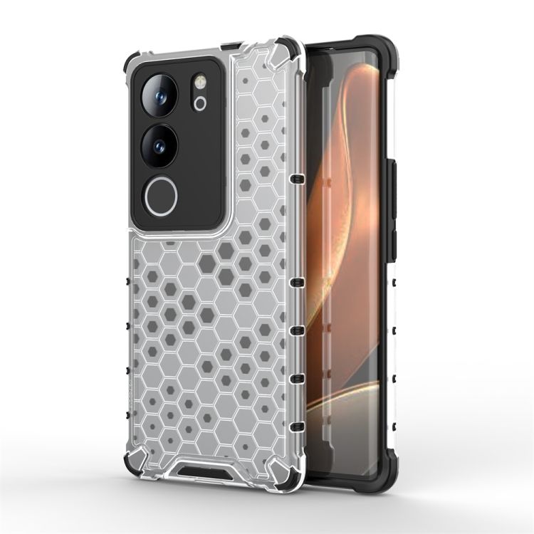 Odolný kryt Honeycomb Armor transparentný – Vivo V29 | Kryty na mobil Kryty na mobil | Odolný kryt Honeycomb Armor transparentný – Vivo V29 | Kryty na mobil