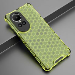Odolný kryt Honeycomb Armor zelený – Oppo Reno 10 5G / Reno 10 Pro 5G | Kryty na mobil Kryty na mobil | Odolný kryt Honeycomb Armor zelený – Oppo Reno 10 5G / Reno 10 Pro 5G | Kryty na mobil