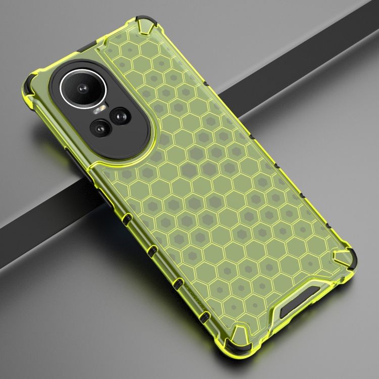 Odolný kryt Honeycomb Armor zelený – Oppo Reno 10 5G / Reno 10 Pro 5G | Kryty na mobil Kryty na mobil | Odolný kryt Honeycomb Armor zelený – Oppo Reno 10 5G / Reno 10 Pro 5G | Kryty na mobil
