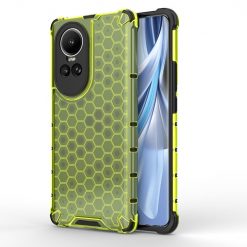Odolný kryt Honeycomb Armor zelený – Oppo Reno 10 5G / Reno 10 Pro 5G
