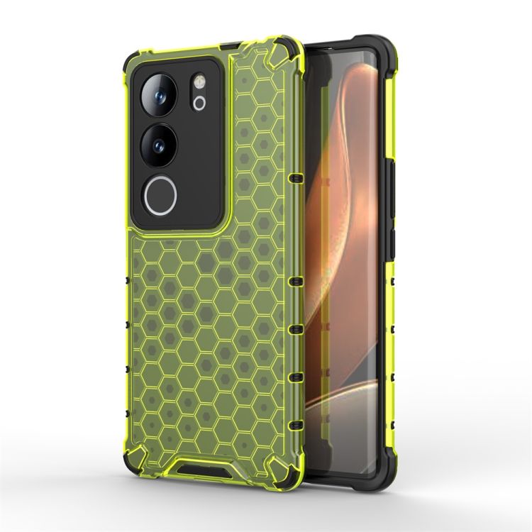 Odolný kryt Honeycomb Armor zelený – Vivo V29 | Kryty na mobil Kryty na mobil | Odolný kryt Honeycomb Armor zelený – Vivo V29 | Kryty na mobil
