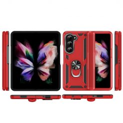 Odolný Kryt Ring Armor case červený – Samsung Galaxy Z Fold 5 | Kryty na mobil Kryty na mobil | Odolný Kryt Ring Armor case červený – Samsung Galaxy Z Fold 5 | Kryty na mobil