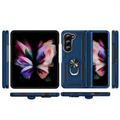 Kryty na mobil | Odolný Kryt Ring Armor case modrý – Samsung Galaxy Z Fold 5 | Kryty na mobil