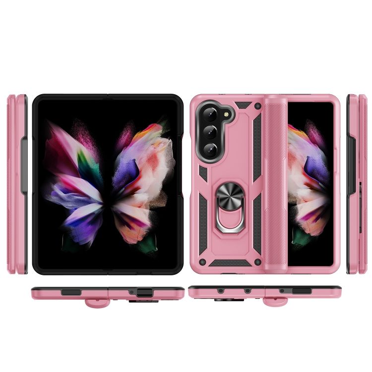 Odolný Kryt Ring Armor case ružový – Samsung Galaxy Z Fold 5 | Kryty na mobil Kryty na mobil | Odolný Kryt Ring Armor case ružový – Samsung Galaxy Z Fold 5 | Kryty na mobil