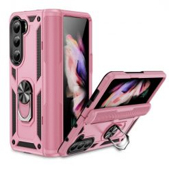 Kryty na mobil | Odolný Kryt Ring Armor case ružový – Samsung Galaxy Z Fold 5 | Kryty na mobil