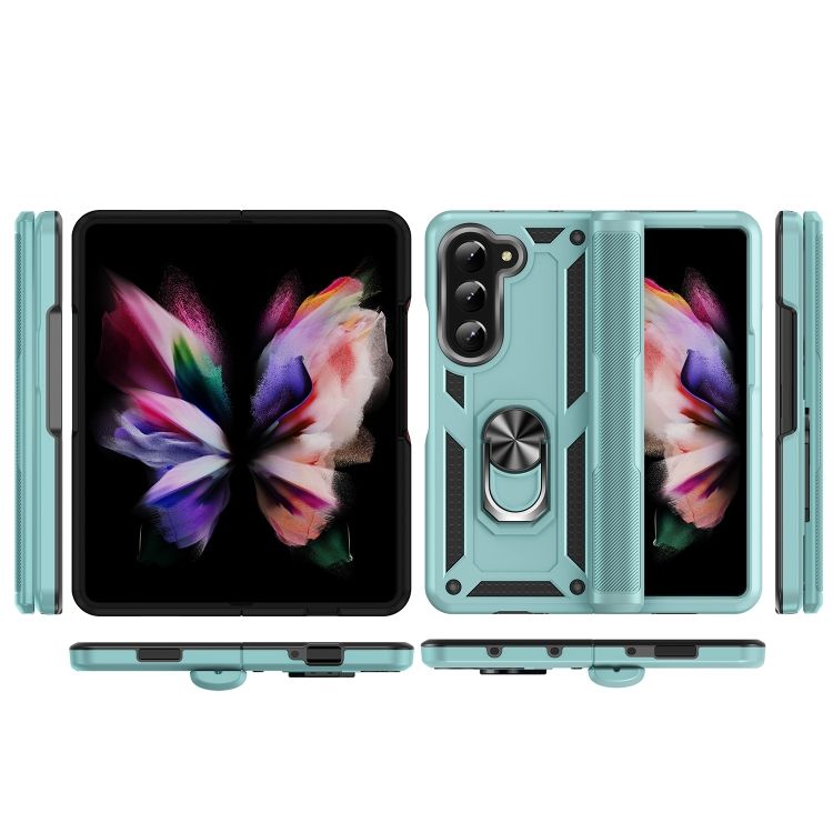 Odolný Kryt Ring Armor case zelený – Samsung Galaxy Z Fold 5 | Kryty na mobil Kryty na mobil | Odolný Kryt Ring Armor case zelený – Samsung Galaxy Z Fold 5 | Kryty na mobil