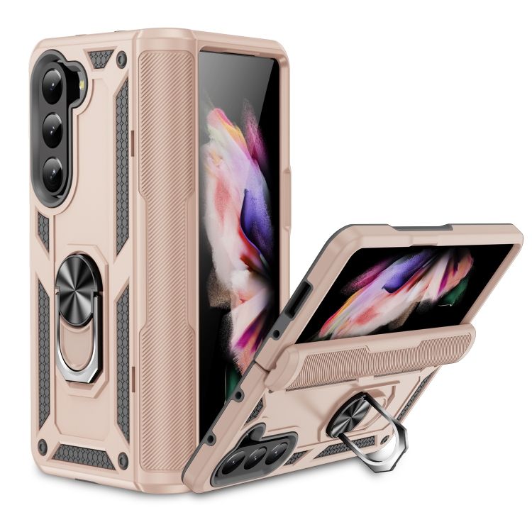 Odolný Kryt Ring Armor case zlatý – Samsung Galaxy Z Fold 5 | Kryty na mobil Kryty na mobil | Odolný Kryt Ring Armor case zlatý – Samsung Galaxy Z Fold 5 | Kryty na mobil