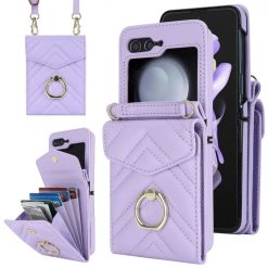 Peňaženkové puzdro Arrow Card case fialové – Samsung Galaxy Z Flip 5