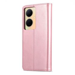 Peňaženkové puzdro AZNS Skin Feel ružové – Vivo V29 Lite | Kryty na mobil Kryty na mobil | Peňaženkové puzdro AZNS Skin Feel ružové – Vivo V29 Lite | Kryty na mobil