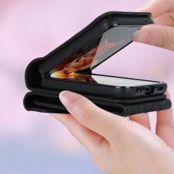 Kryty na mobil | Peňaženkové puzdro Diamond Card case čierne – Samsung Galaxy Z Flip 5 | Kryty na mobil