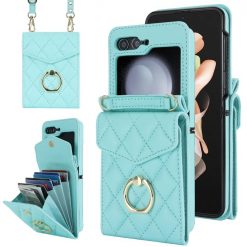 Peňaženkové puzdro Diamond Card case zelené – Samsung Galaxy Z Flip 5