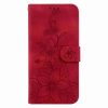 Kryty na mobil | Peňaženkové puzdro Embossing Pattern Ľalia čierne – Sony Xperia 5 V | Kryty na mobil