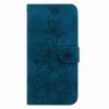 Kryty na mobil | Peňaženkové puzdro Embossing Pattern Ľalia hnedé – Sony Xperia 5 V | Kryty na mobil