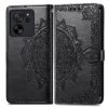 Kryty na mobil | Peňaženkové puzdro Embossing Pattern Mandala Flower modré – Xiaomi 13T / 13T Pro | Kryty na mobil