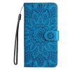Kryty na mobil | Peňaženkové puzdro Embossing Pattern Slnečnica červené – Oppo A38 | Kryty na mobil