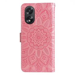 Peňaženkové puzdro Embossing Pattern Slnečnica ružové – Oppo A38 | Kryty na mobil Kryty na mobil | Peňaženkové puzdro Embossing Pattern Slnečnica ružové – Oppo A38 | Kryty na mobil