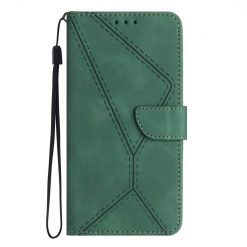 Peňaženkové puzdro Embossing Pattern Stitchy case zelené – Oppo A38