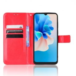 Kryty na mobil | Peňaženkové puzdro Grand case červené – Blackview A55 Pro | Kryty na mobil
