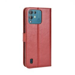 Kryty na mobil | Peňaženkové puzdro Grand case hnedé – Blackview A55 Pro | Kryty na mobil