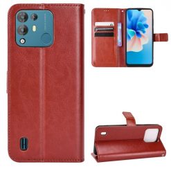 Kryty na mobil | Peňaženkové puzdro Grand case hnedé – Blackview A55 Pro | Kryty na mobil