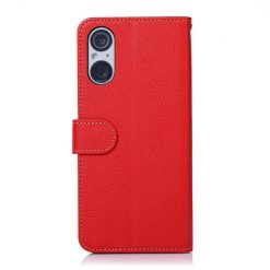 Peňaženkové puzdro Khazneh RFID case červené – Sony Xperia 5 V | Kryty na mobil Kryty na mobil | Peňaženkové puzdro Khazneh RFID case červené – Sony Xperia 5 V | Kryty na mobil