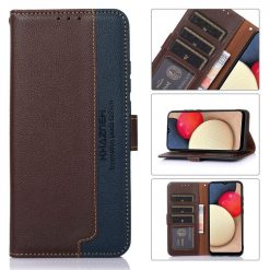 Kryty na mobil | Peňaženkové puzdro Khazneh RFID case hnedé – Sony Xperia 5 V | Kryty na mobil