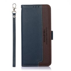 Kryty na mobil | Peňaženkové puzdro Khazneh RFID case modré – Oppo Reno 10 5G / Reno 10 Pro 5G | Kryty na mobil