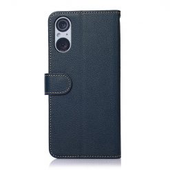 Peňaženkové puzdro Khazneh RFID case modré – Sony Xperia 5 V | Kryty na mobil Kryty na mobil | Peňaženkové puzdro Khazneh RFID case modré – Sony Xperia 5 V | Kryty na mobil
