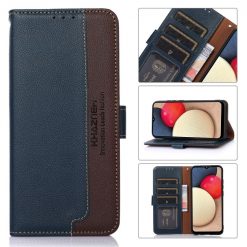 Peňaženkové puzdro Khazneh RFID case modré – Sony Xperia 5 V | Kryty na mobil Kryty na mobil | Peňaženkové puzdro Khazneh RFID case modré – Sony Xperia 5 V | Kryty na mobil