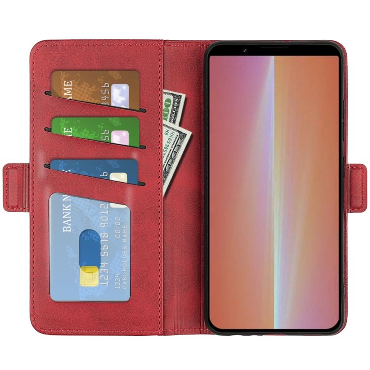Peňaženkové puzdro Magnetic fresh case červené – Sony Xperia 5 V | Kryty na mobil Kryty na mobil | Peňaženkové puzdro Magnetic fresh case červené – Sony Xperia 5 V | Kryty na mobil