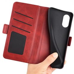 Peňaženkové puzdro Magnetic fresh case červené – Sony Xperia 5 V | Kryty na mobil Kryty na mobil | Peňaženkové puzdro Magnetic fresh case červené – Sony Xperia 5 V | Kryty na mobil