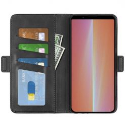 Peňaženkové puzdro Magnetic fresh case čierne – Sony Xperia 5 V | Kryty na mobil Kryty na mobil | Peňaženkové puzdro Magnetic fresh case čierne – Sony Xperia 5 V | Kryty na mobil