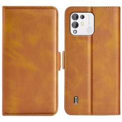 Kryty na mobil | Peňaženkové puzdro Magnetic fresh case hnedé – Blackview A55 Pro | Kryty na mobil
