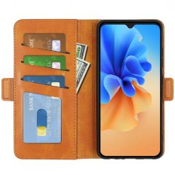 Kryty na mobil | Peňaženkové puzdro Magnetic fresh case hnedé – Blackview A55 Pro | Kryty na mobil