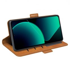 Kryty na mobil | Peňaženkové puzdro Magnetic fresh case hnedé – Xiaomi 13T / 13T Pro | Kryty na mobil