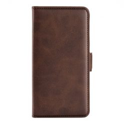 Peňaženkové puzdro Magnetic fresh case tmavohnedé – Blackview A55 Pro