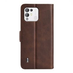 Kryty na mobil | Peňaženkové puzdro Magnetic fresh case tmavohnedé – Blackview A55 Pro | Kryty na mobil