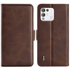 Kryty na mobil | Peňaženkové puzdro Magnetic fresh case tmavohnedé – Blackview A55 Pro | Kryty na mobil