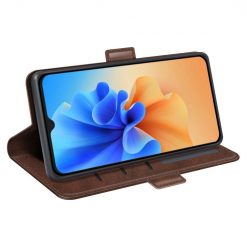 Kryty na mobil | Peňaženkové puzdro Magnetic fresh case tmavohnedé – Blackview A55 Pro | Kryty na mobil
