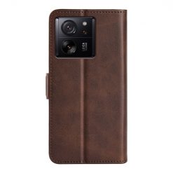 Kryty na mobil | Peňaženkové puzdro Magnetic fresh case tmavohnedé – Xiaomi 13T / 13T Pro | Kryty na mobil