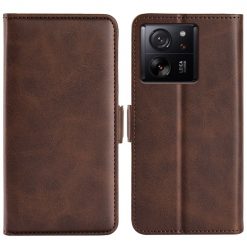 Kryty na mobil | Peňaženkové puzdro Magnetic fresh case tmavohnedé – Xiaomi 13T / 13T Pro | Kryty na mobil