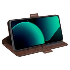 Kryty na mobil | Peňaženkové puzdro Magnetic fresh case tmavohnedé – Xiaomi 13T / 13T Pro | Kryty na mobil
