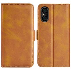 Peňaženkové puzdro Magnetic fresh case žlté – Sony Xperia 5 V | Kryty na mobil Kryty na mobil | Peňaženkové puzdro Magnetic fresh case žlté – Sony Xperia 5 V | Kryty na mobil