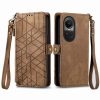 Kryty na mobil | Peňaženkové puzdro Purse case fialové – Oppo Reno 10 5G / Reno 10 Pro 5G | Kryty na mobil