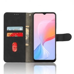 Peňaženkové puzdro Solid čierne – Blackview A85 | Kryty na mobil Kryty na mobil | Peňaženkové puzdro Solid čierne – Blackview A85 | Kryty na mobil