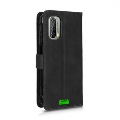Kryty na mobil | Peňaženkové puzdro Solid čierne – Blackview GBV7100 | Kryty na mobil