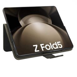 Kryty na mobil | Peňaženkové puzdro Solid čierne – Samsung Galaxy Z Fold 5 | Kryty na mobil