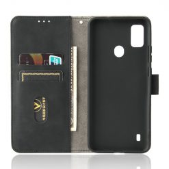 Peňaženkové puzdro Solid čierne – ZTE Blade A51 | Kryty na mobil Kryty na mobil | Peňaženkové puzdro Solid čierne – ZTE Blade A51 | Kryty na mobil