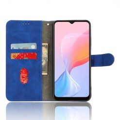 Kryty na mobil | Peňaženkové puzdro Solid modré – Blackview A85 | Kryty na mobil